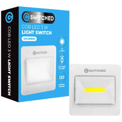 Switched 120 Lumen LED Light Switch