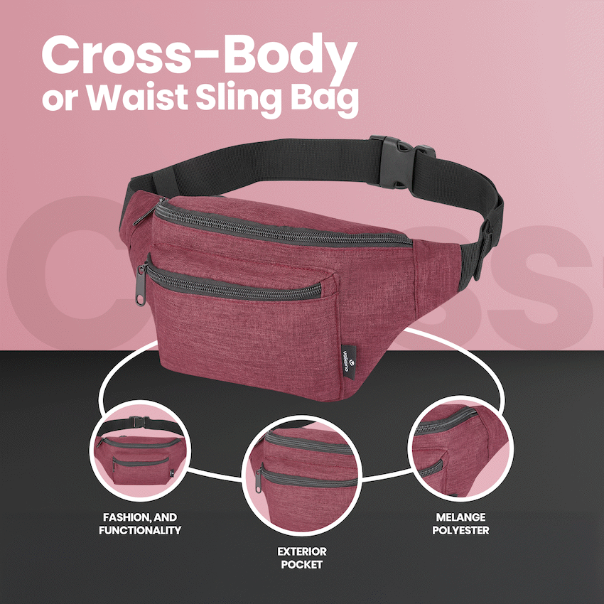 Volkano Rover Moon Bag - Red
