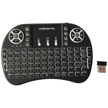 Volkano Control Series Smart TV Remote Control Keyboard and Trackpad
