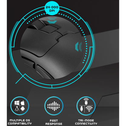 Volkano gaming Arc Ultra-Lightweight Rechargeable Gaming Mouse