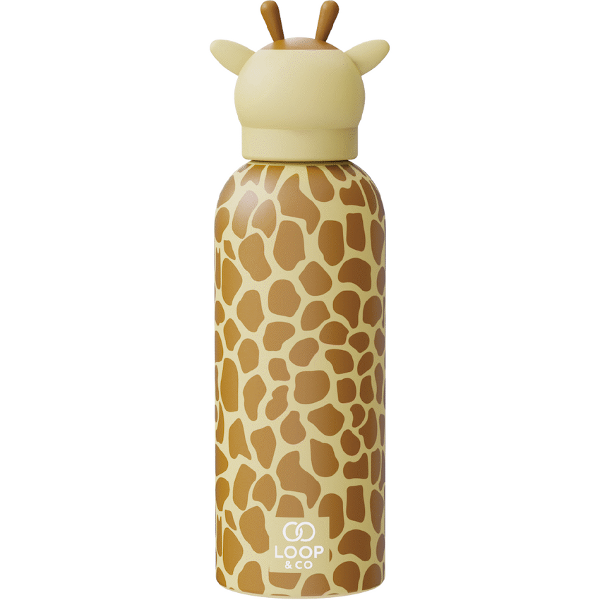 Loop&Co 500ml Water Bottle - Giraffe