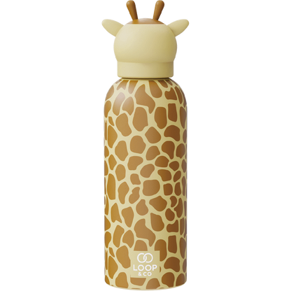 Loop&Co 500ml Water Bottle - Giraffe