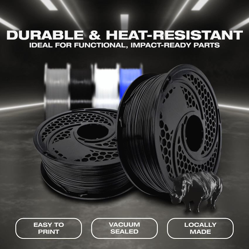 SA Filament ABS Premium Filament 1kg - Black