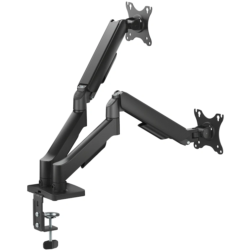 Volkano Steel Series Full Motion Dual Monitor Desk Mount 17" - 32"