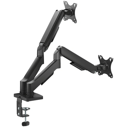 Volkano Steel Series Full Motion Dual Monitor Desk Mount 17" - 32"