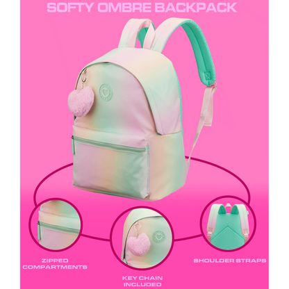 Quest Softy Ombre Backpack Pink