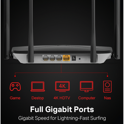 TP-Link Mercusys AC12G AC1300 Wireless Dual Band Gigabit