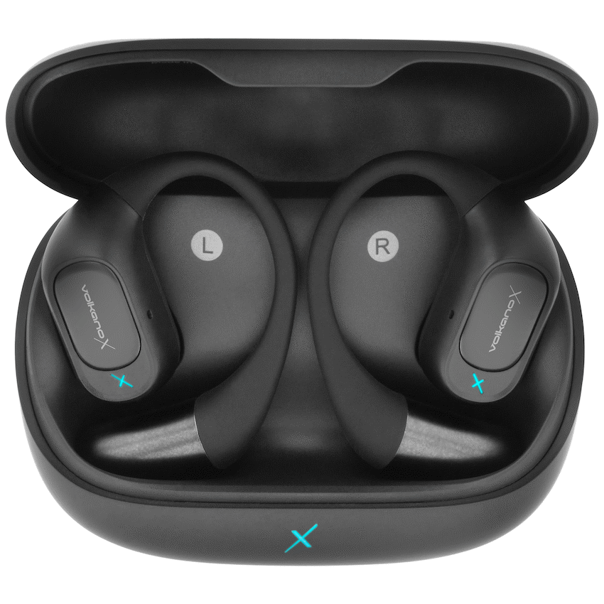 VolkanoX O300 Air Conduction OWS Earphones - Black