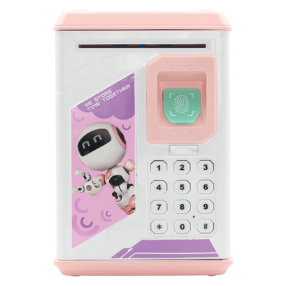 Volkano Kids Robo Vault Series Kids Money Saving Vault - Pink