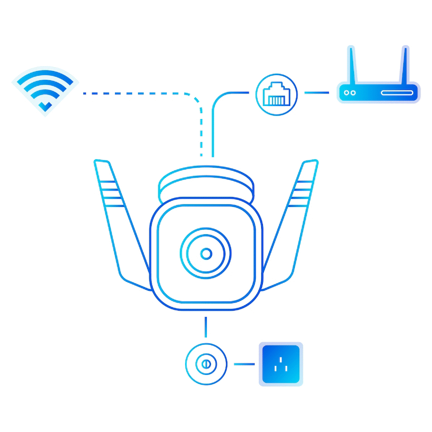 TP-Link Tapo C310 3MP Outdoor Security Wi-Fi Camera
