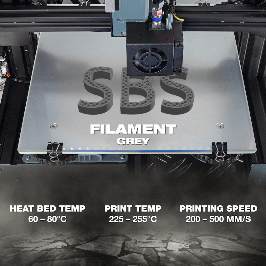 SA Filament SBS Filament - Grey 1kg