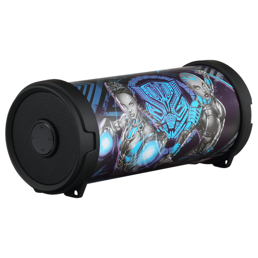 Marvel Mini Tube Bluetooth Speaker - Black Panther