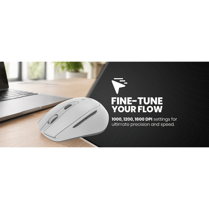 Volkano Chrome Series Wireless Mouse - Gray