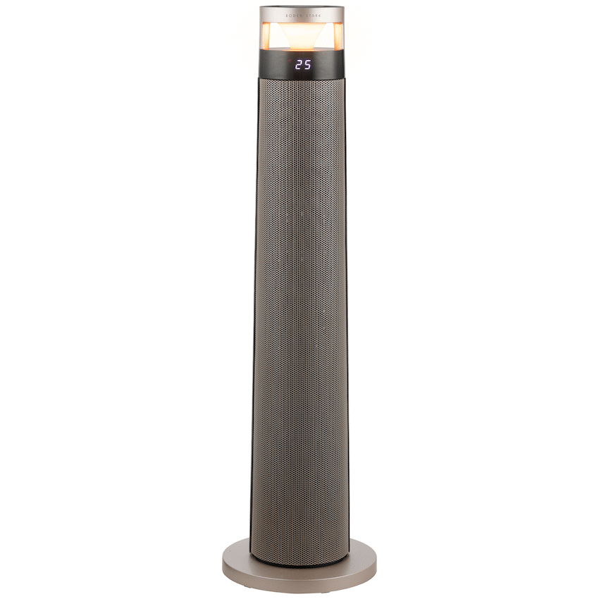 Boden Stark Tower Heater Night Light - Champagne