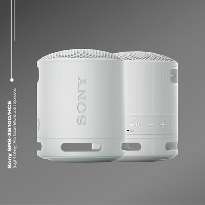 Sony XB100 Portable Bluetooth Speak - Light Grey