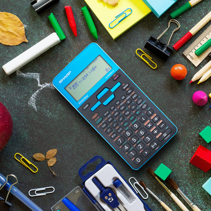 Sharp EL-W535SAII Blue Scientific Calculator
