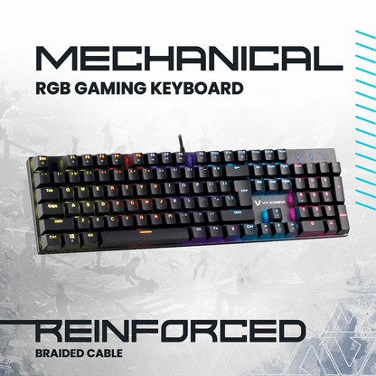 VX Demeter Series Mechanical Keyboard with Full RGB Lighting