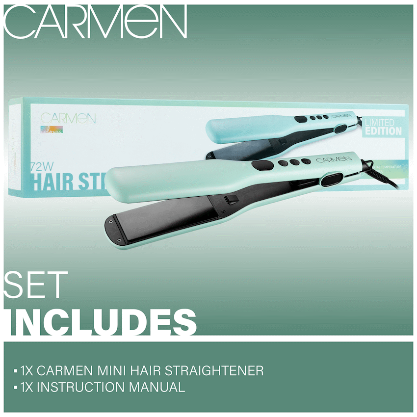 Carmen Colours LED Wide Plate Hair Straightener