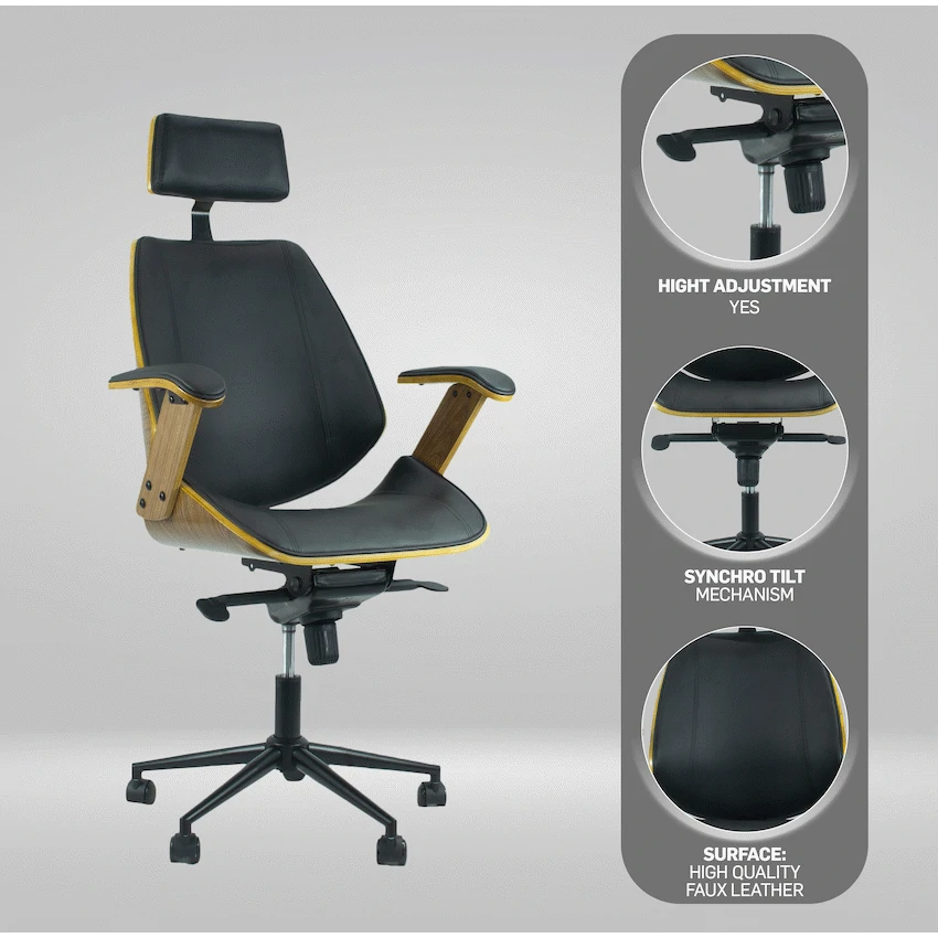 Everfurn Cleo High Back Office Chair