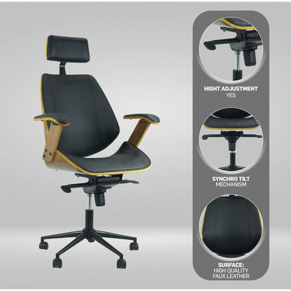 Everfurn Cleo High Back Office Chair