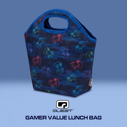 Quest Gamer Lunch Bag Navy