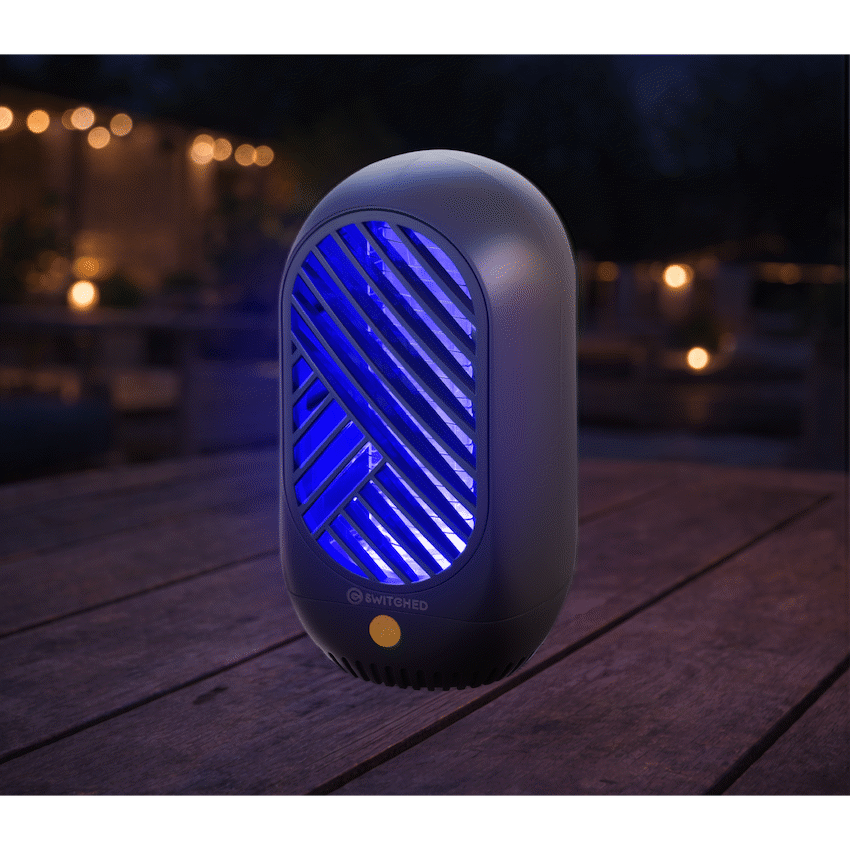 Switched Reppela Series - Mini 2W Mosquito Zapper Lamp 25m2  coverage - USB Power