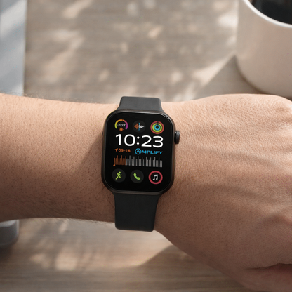 Amplify Challenge Series Square Smartwatch - Black