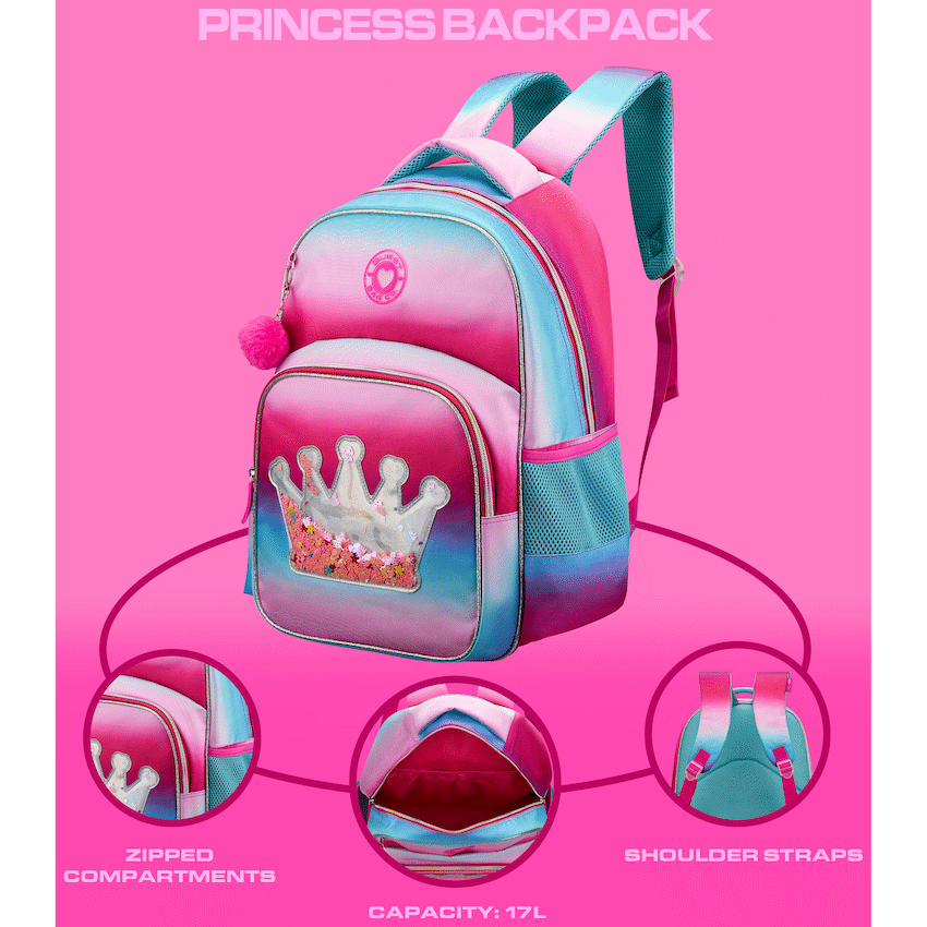 Quest princess Backpack Pink