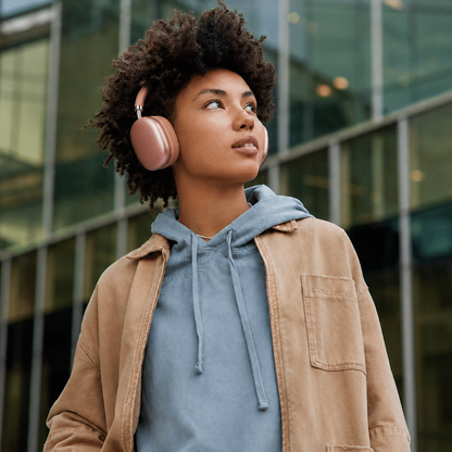 Amplify Stellar Series Bluetooth Headphones - orange