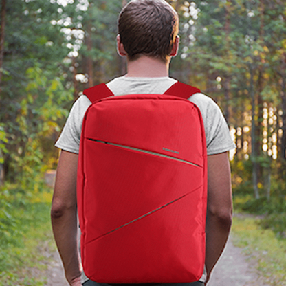 Kingsons Arrow Series Laptop Backpack Red