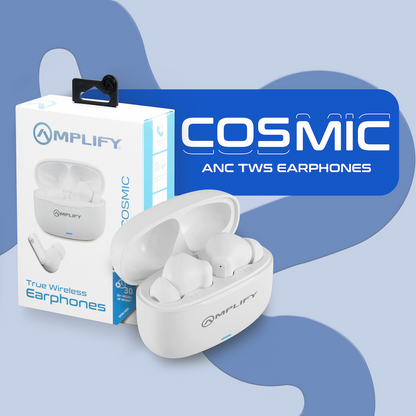 Amplify Cosmic Series ANC TWS Earphone - White