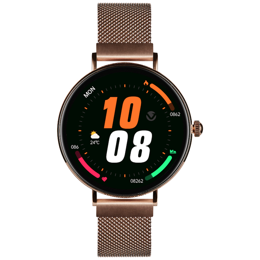 Volkano Valencia Series Ladies Smart Watch - Rose Gold
