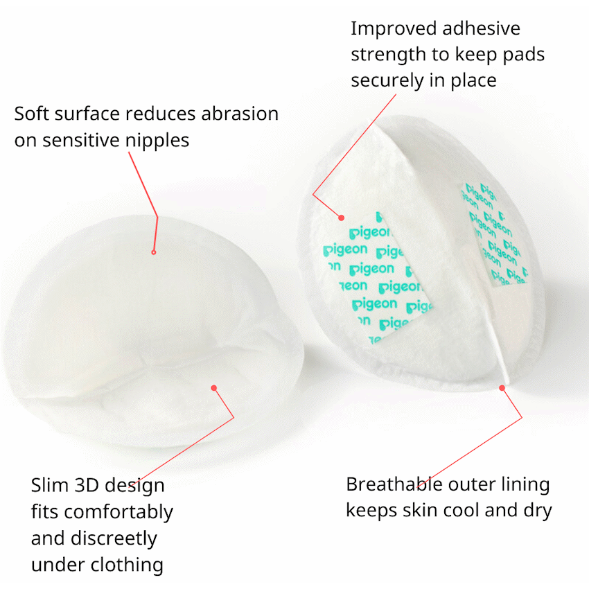 Pigeon Breast Pads ComfyFeel 50 Pc Box