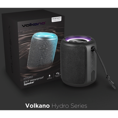 Volkano Hydro Series IPX7 Bluetooth Speaker - Black