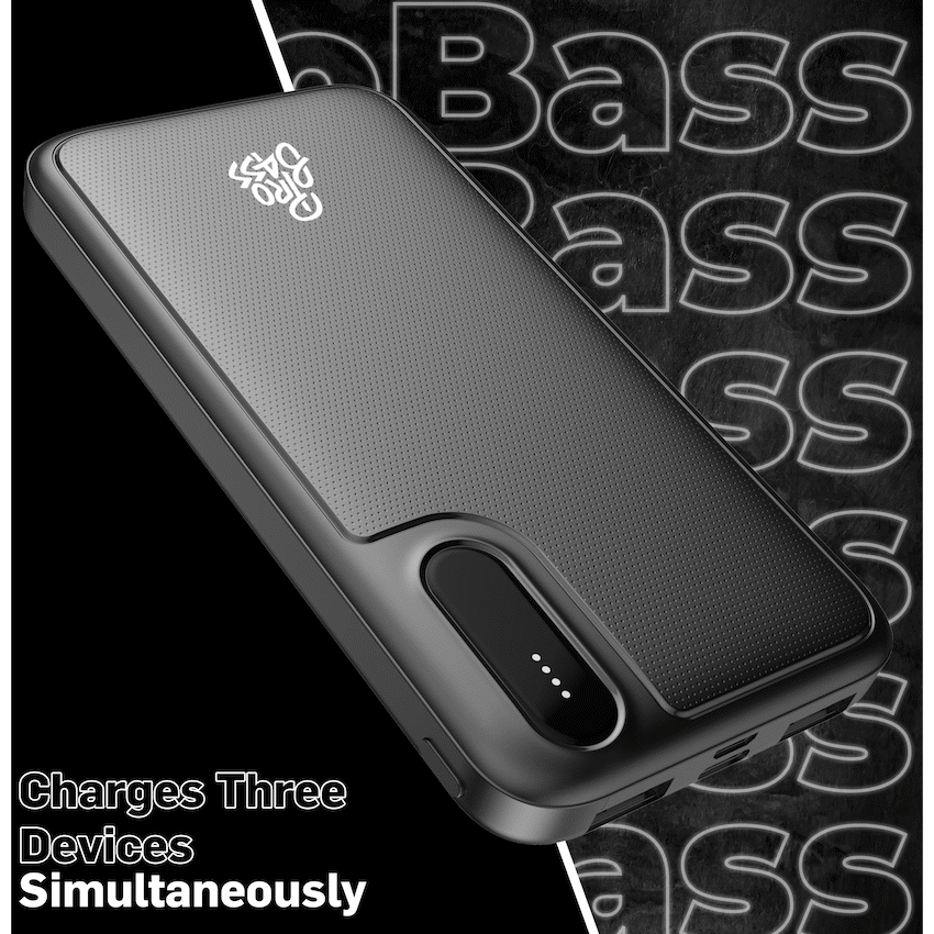 Pro Bass ChargeMax Series 10000mah Power Bank