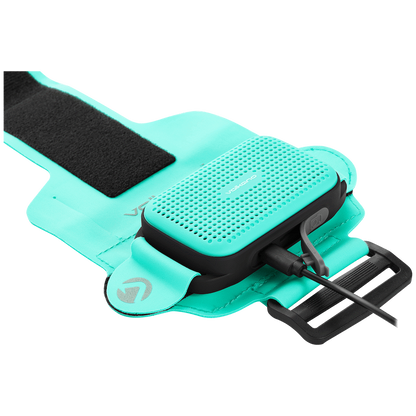 Volkano Pumped Series Wearable Speaker with Armband - Mint