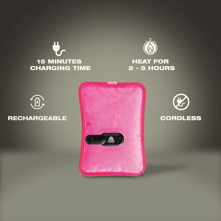 Elektra Pink Hot Water Bottle