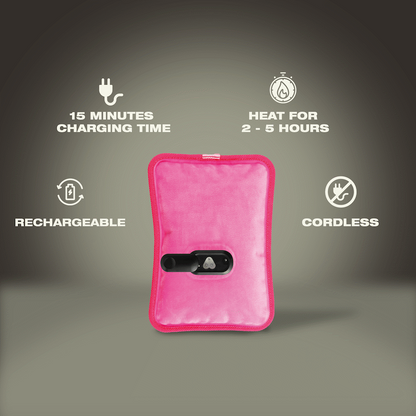 Elektra Pink Hot Water Bottle
