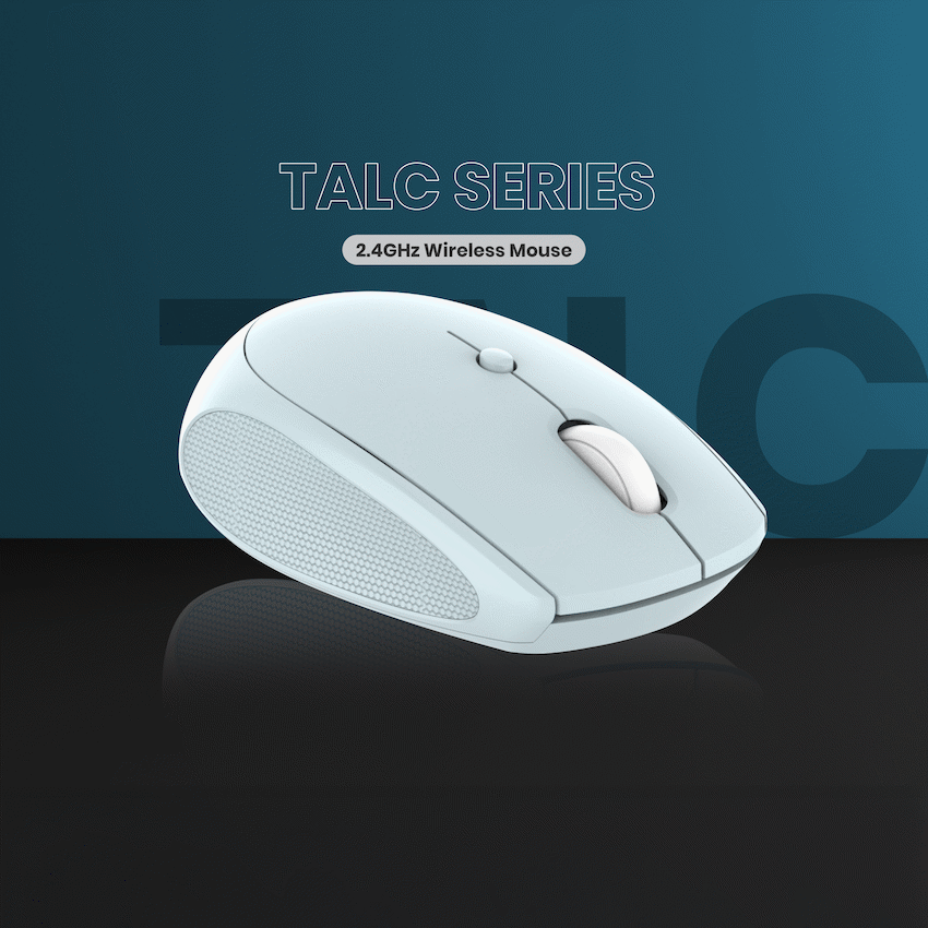 Volkano Talc Wireless Mouse - Blue