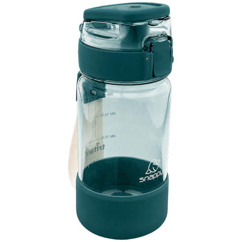 Snappy Tritan Bottle with straw 520ml Teal ( Order in Qty of 6)
