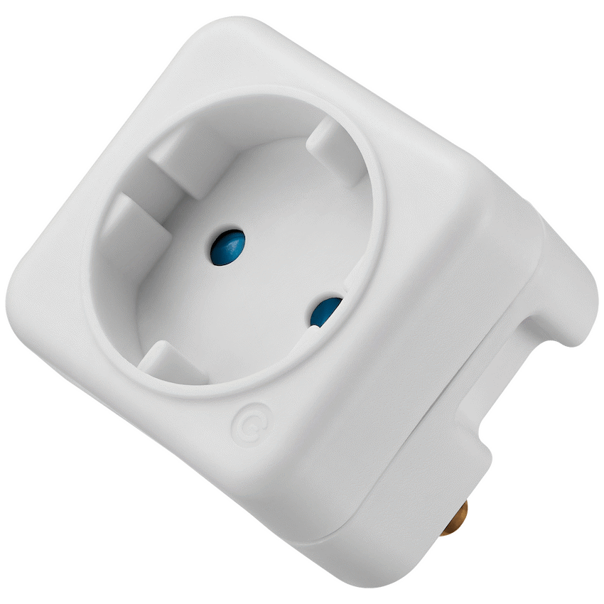Ellies 1 Way Schuko Adaptor