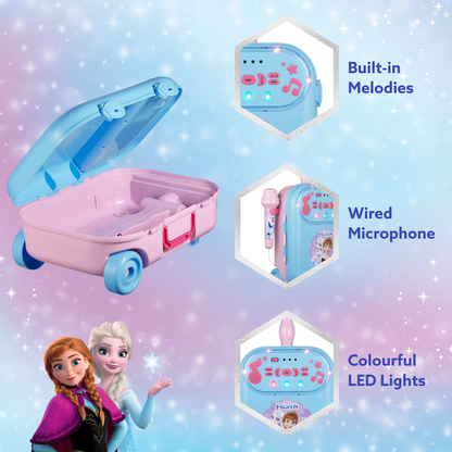 Disney Frozen Bluetooth Wheely Karaoke Machine