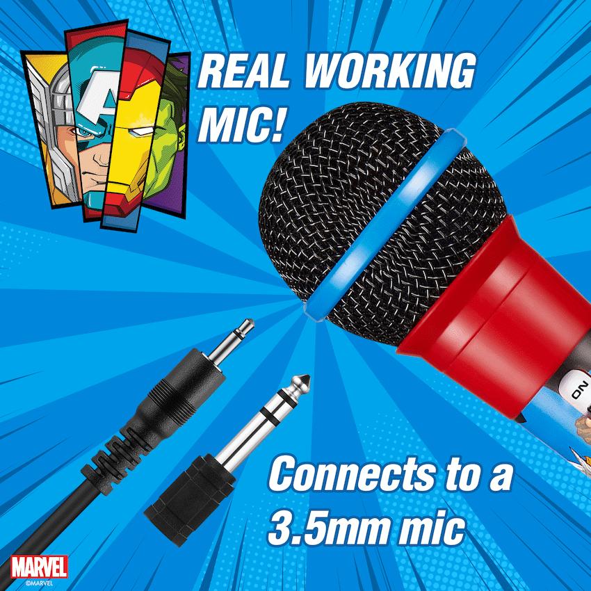 Marvel Avengers Auxiliary Microphone