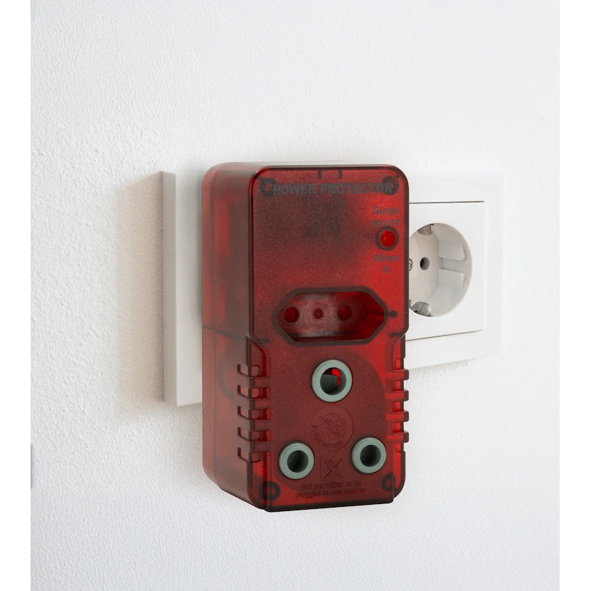 Ellies High Surge Adaptor 1x 5a (Euro), 1x 16a (3-Pin)