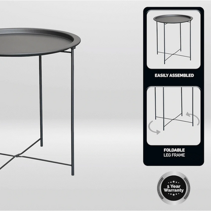 Everfurn Nala Side Table Black