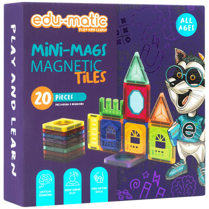 20 Magnetic Tiles and Windows