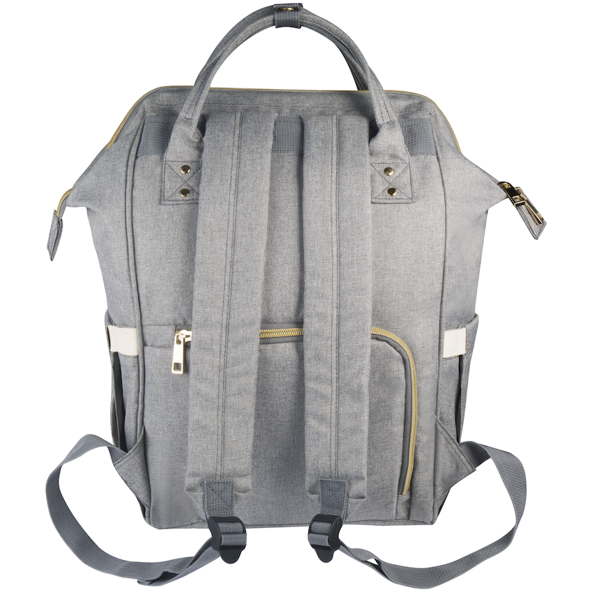 Totes Babe Alma 18l Diaper Backpack - Grey
