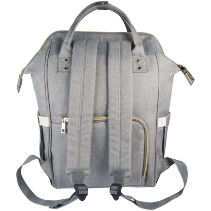 Totes Babe Alma 18l Diaper Backpack - Grey