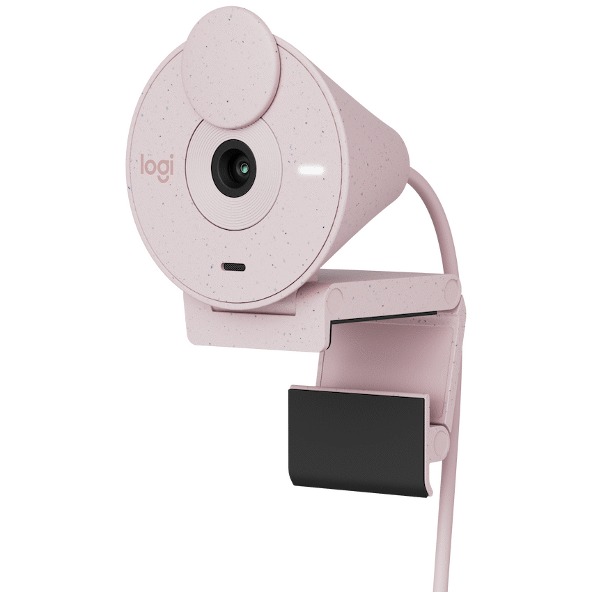 Logitech(R) Brio 300 Full HD Webcam - Rose