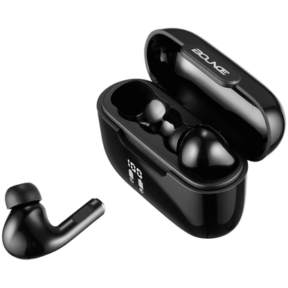 Bounce Aura True Wireless Earphones - Black